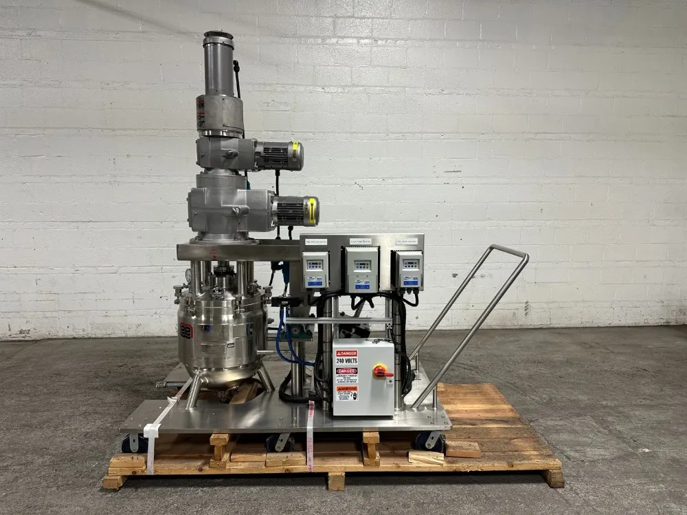 Lee 15 Gallon Lee Tri Shaft Turbo Emulsifier Reactor