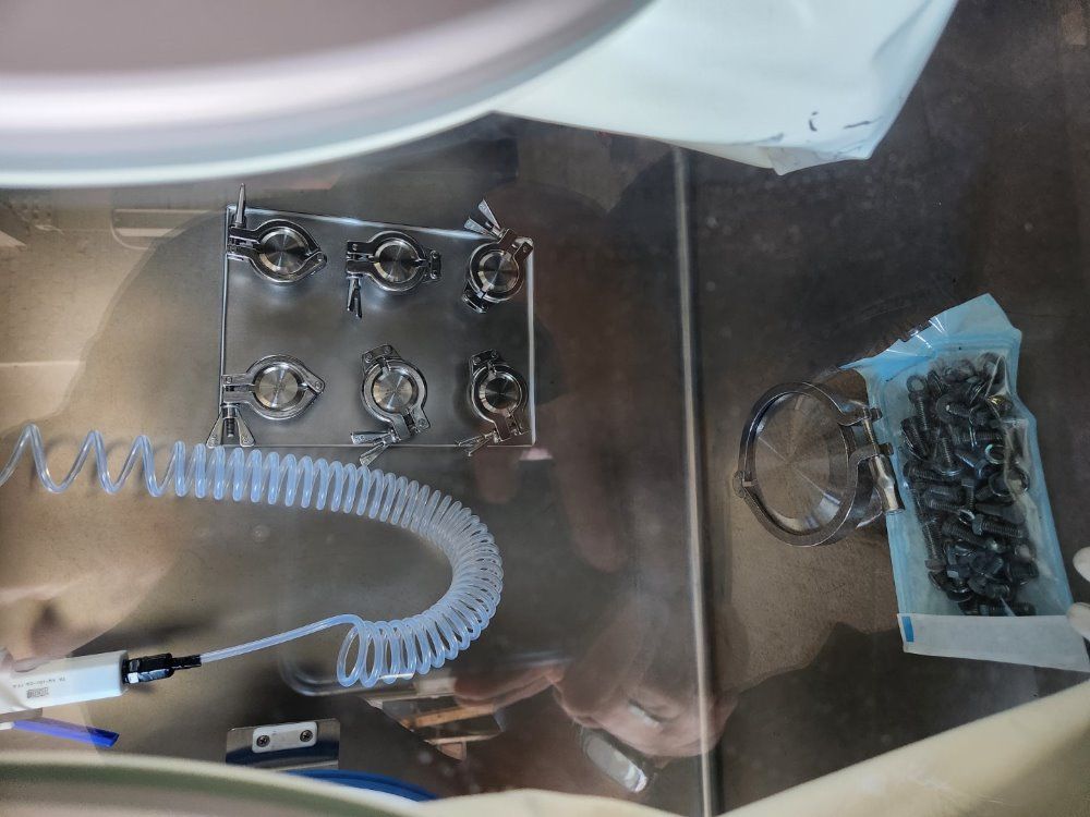 99" Telstar Compounding Isolator, S/s, (6) Glove