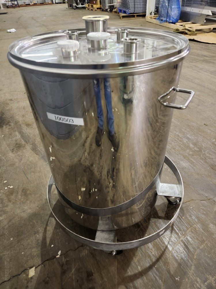 26 Gal Eagle Stainless Tank, Model Cth-47h-5ma, 316l S/s