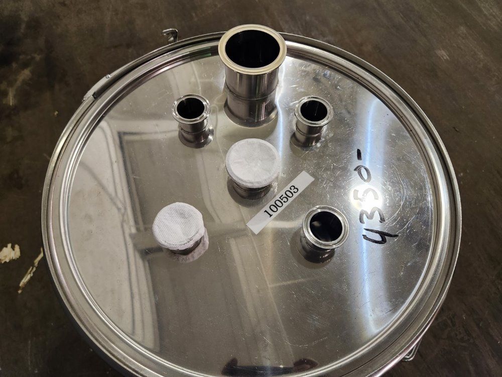 26 Gal Eagle Stainless Tank, Model Cth-47h-5ma, 316l S/s