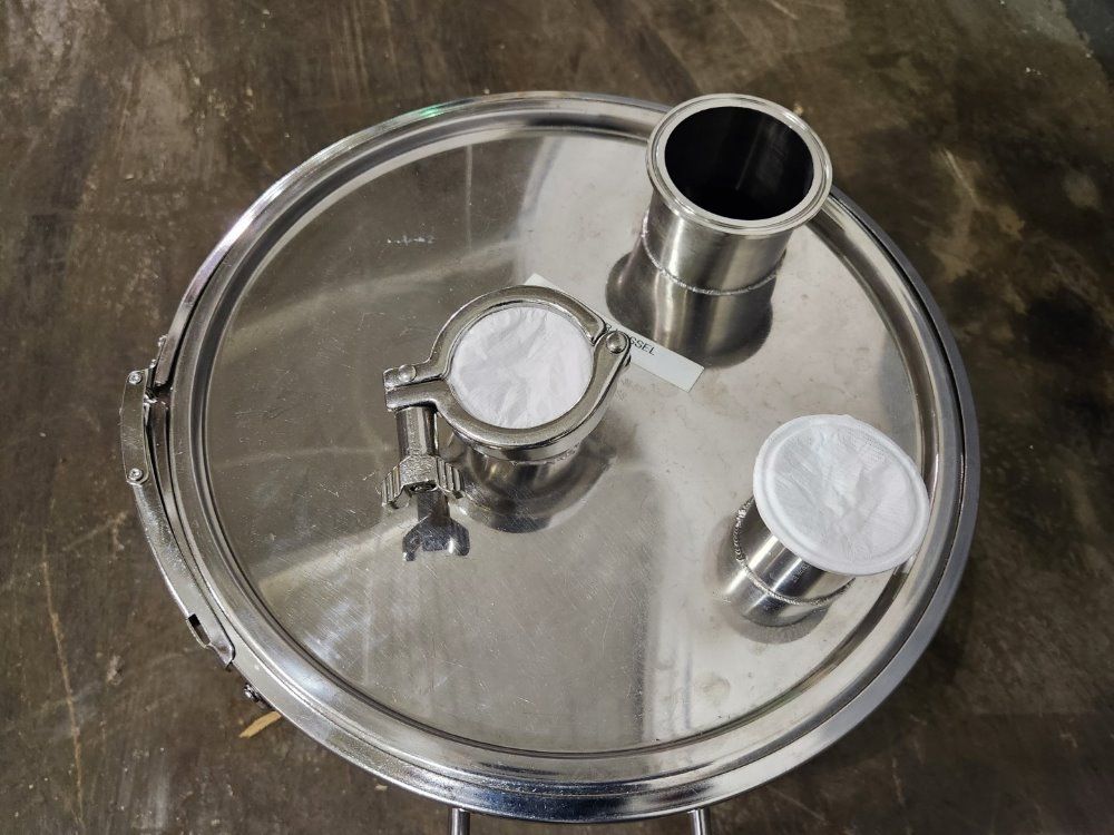 9.5 Gal Eagle Stainless Tank, Model Ctl-36-sma, 316l S/s