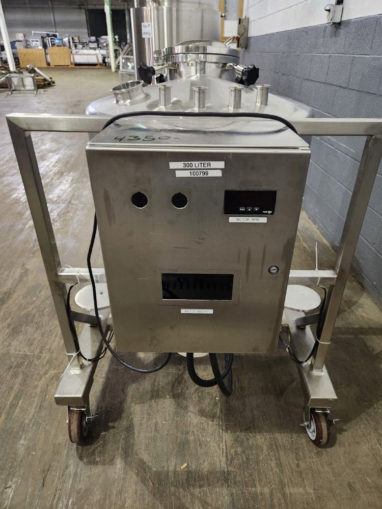 79 Gal Portable Mix Tank, S/s