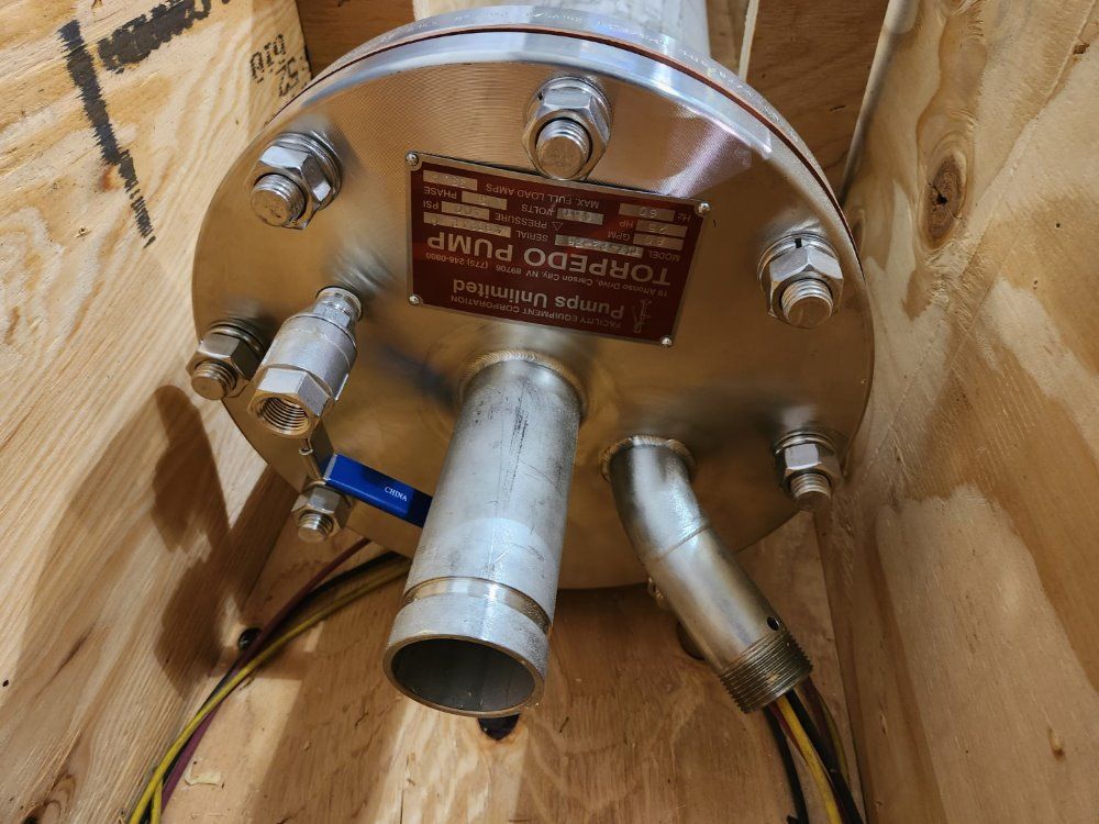  80 Gpm Pumps Unlimited Torpedo Pump Model T172225 Ss