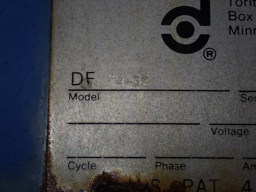 Donaldson Torit 40 Hp Dust Collector - Dft4-32