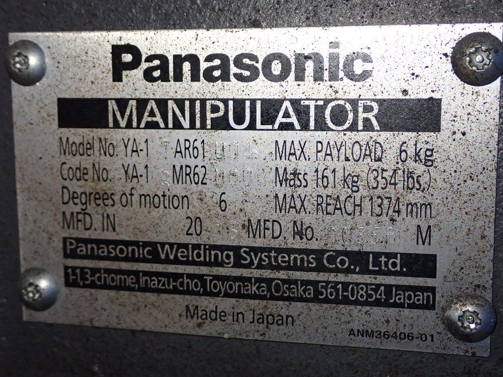 Panasonic Manipulator Robot - Ta-1400