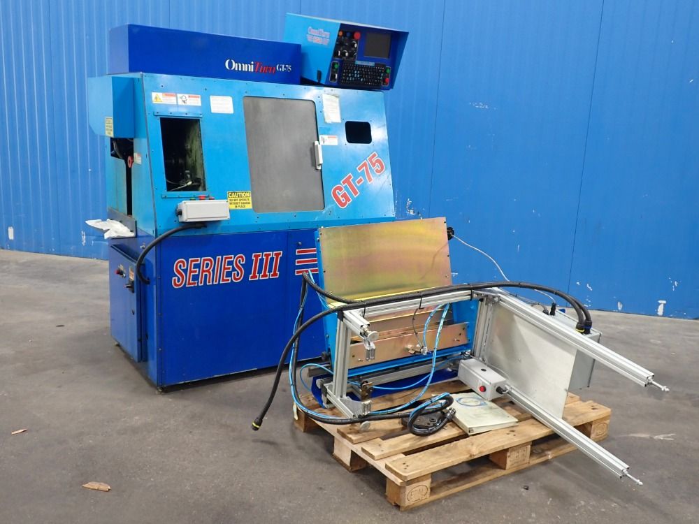 Omni Turn Cnc Lathe - Gt-75 C-axis