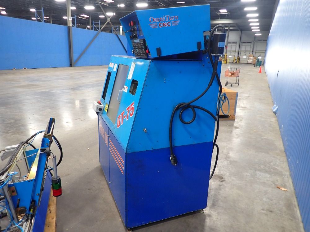 Omni Turn Cnc Lathe - Gt-75 C-axis