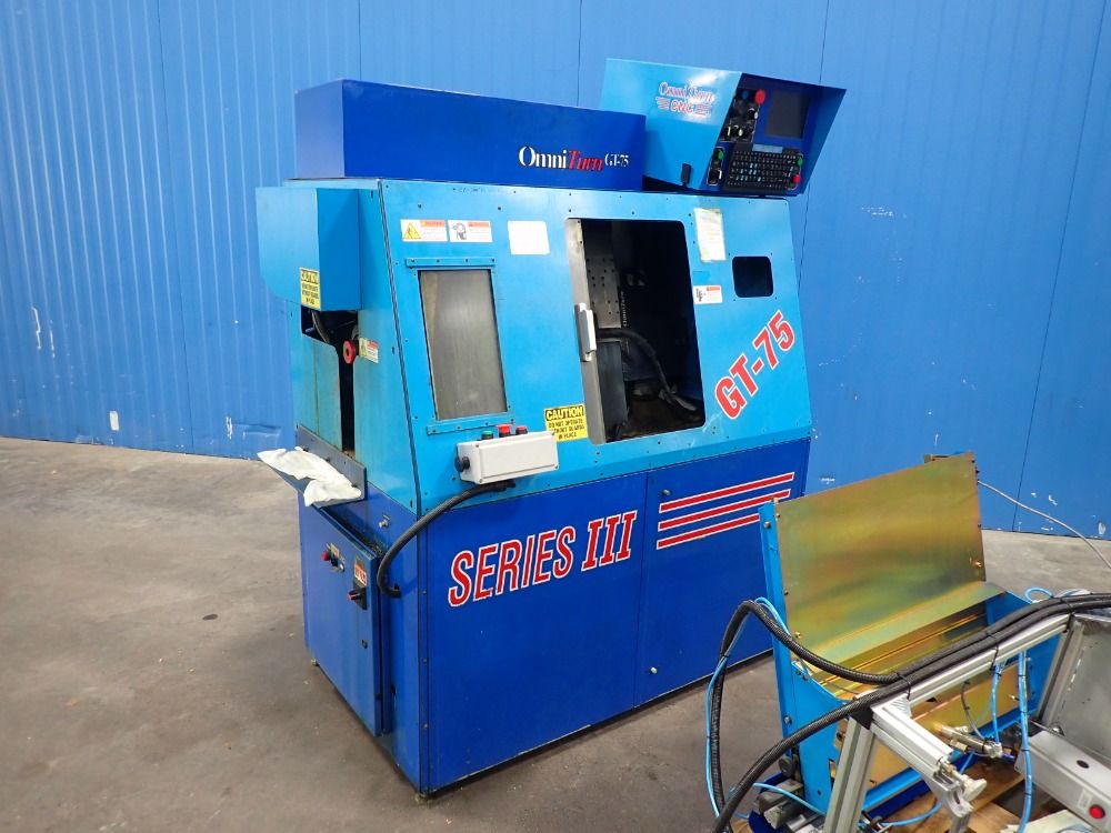 Omni Turn Cnc Lathe - Gt-75 C-axis