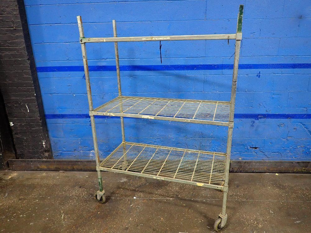 3 Shelves/48" X 24" Portable Wire Rack