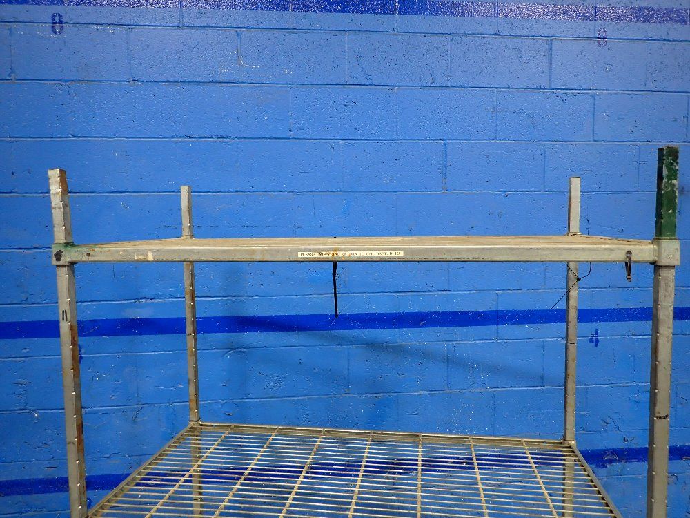 3 Shelves/48" X 24" Portable Wire Rack