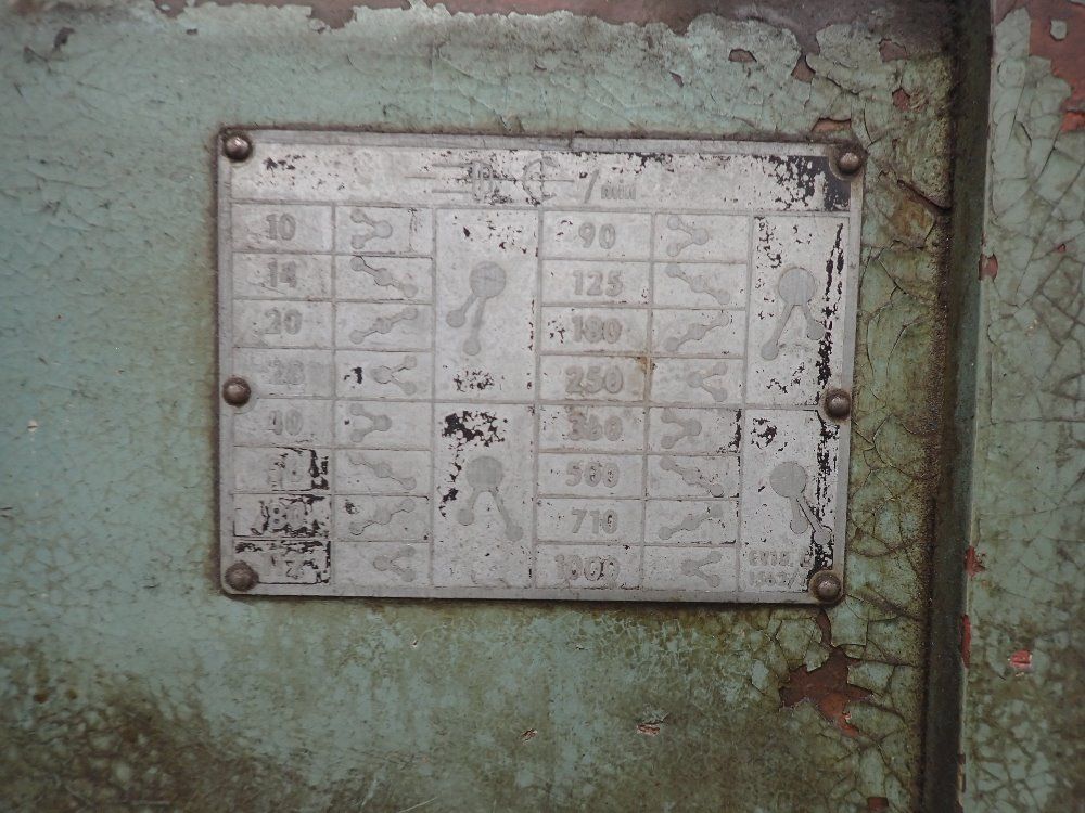 Tos 24x72" Gap Bed Lathe - Sn55