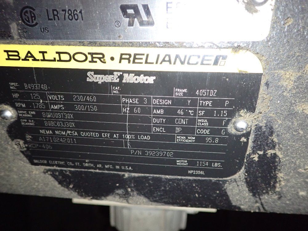 Ingersoll Rand 125 Hp Air Compressor - Ssr-ep125