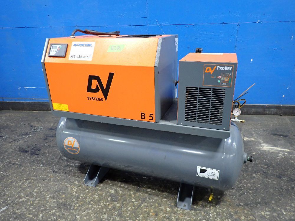 Dv Systems 5 Hp Air Compressor - B5td