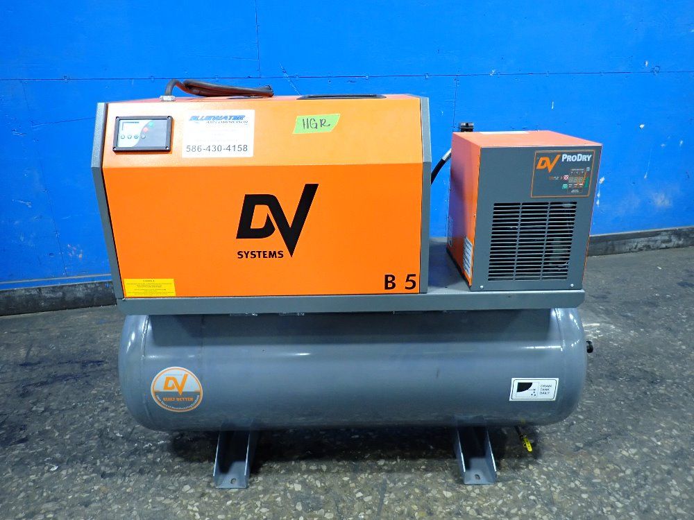 Dv Systems 5 Hp Air Compressor - B5td