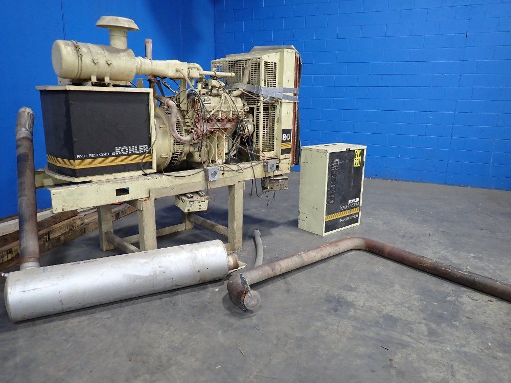 Used Kohler Generator HGR Industrial Surplus