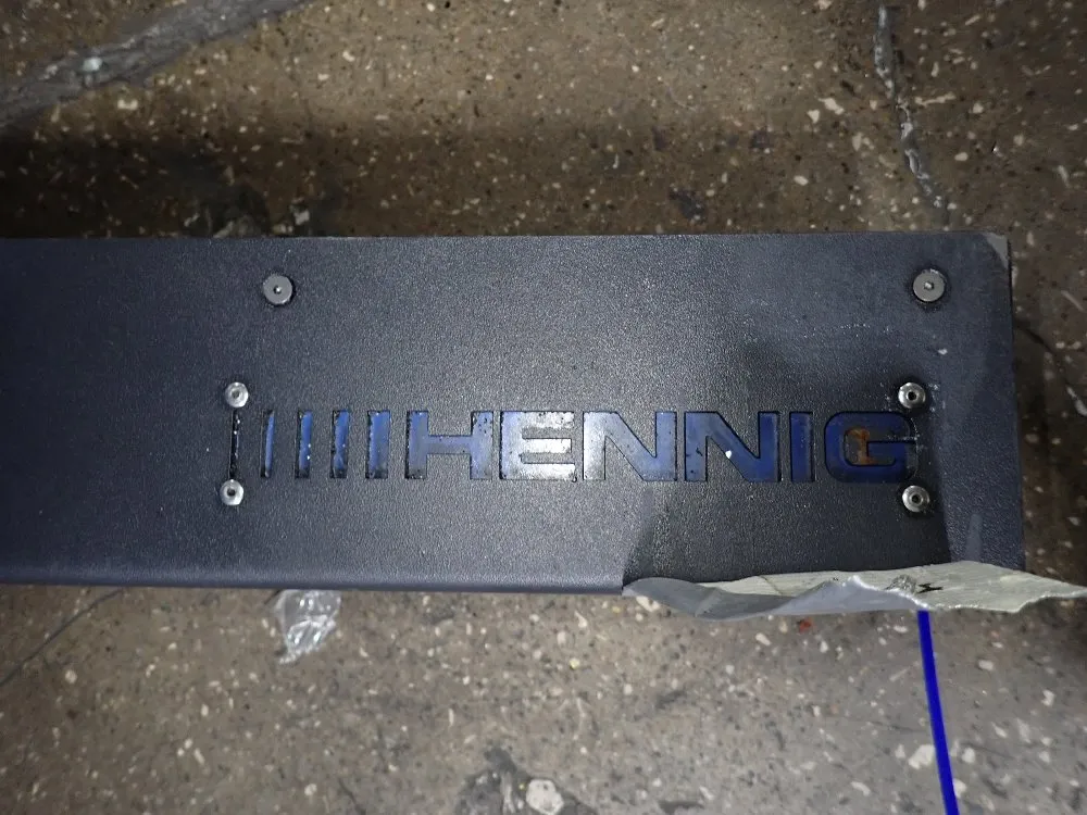 Hennig Machine Roll Up Apron Curtain