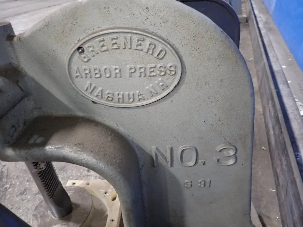 Greenerd Arbor Press - No. 3