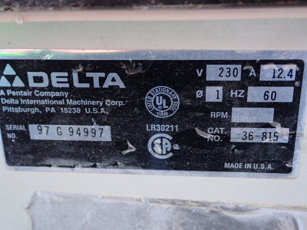 Delta 10" Table Saw - 36-815