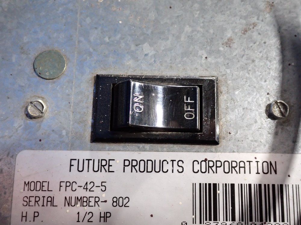 Future Product Corp. 1/2 Hp Industrial Fan - Fpc-42-5
