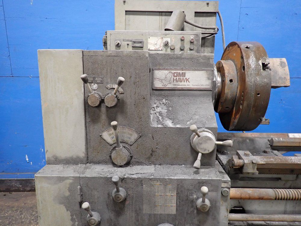 Gmi Hawk 28"/32" X 78 1/2" Gap Bed Lathe - 2820