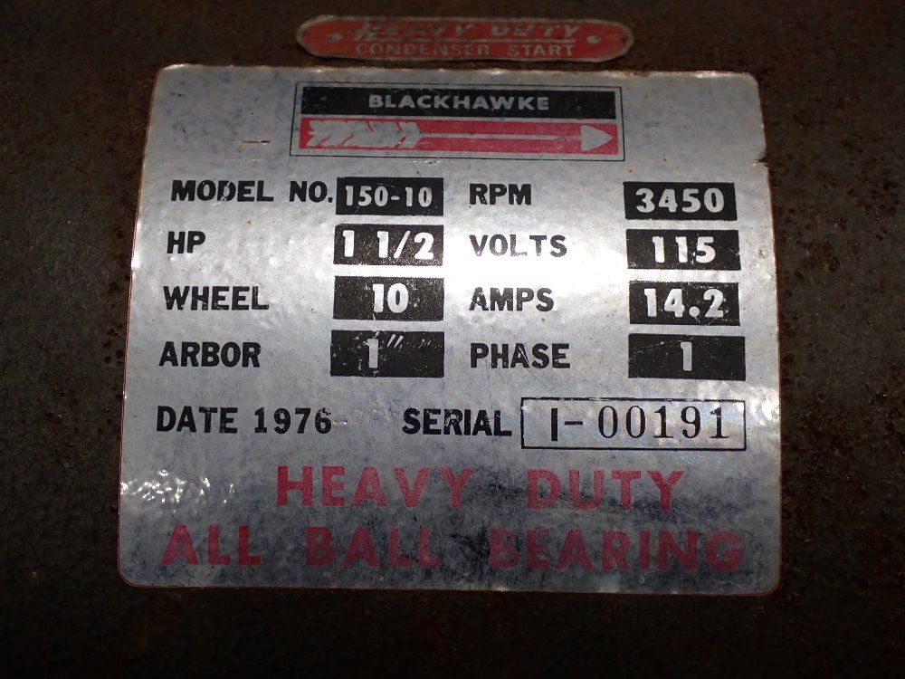 Blackhawke 1.5 Hp Grinder - 150-10