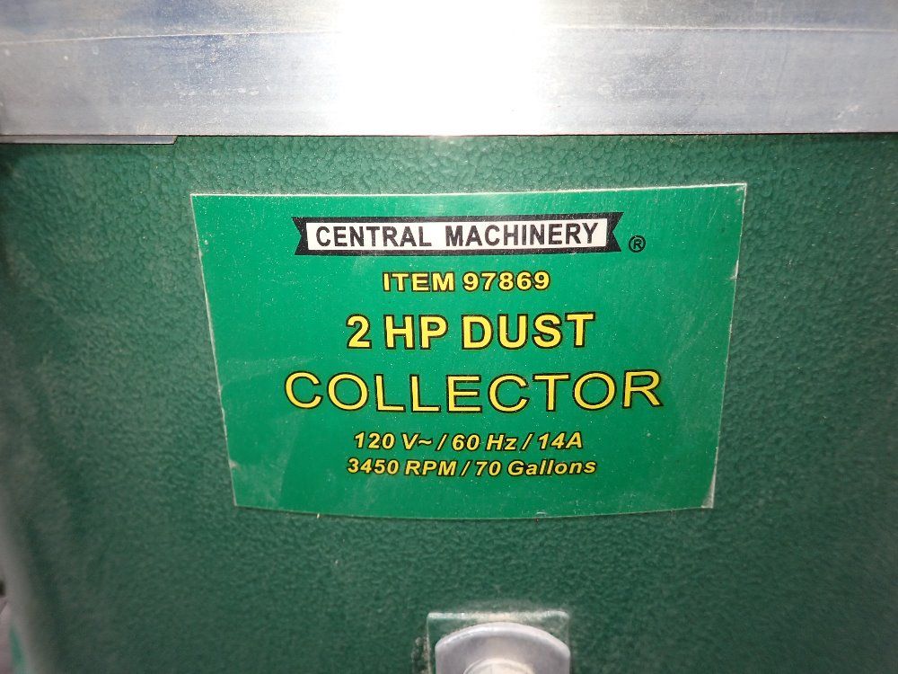 Central Machinery Dust Collector