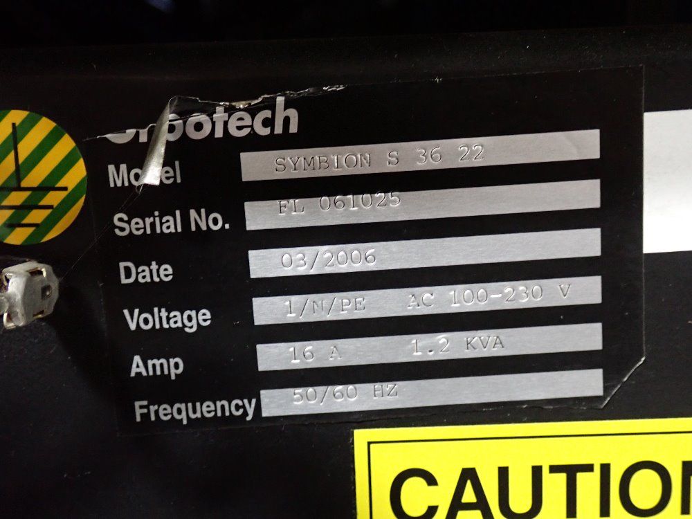 Orbotech Orbotech Symbion S36 Inspection Machine