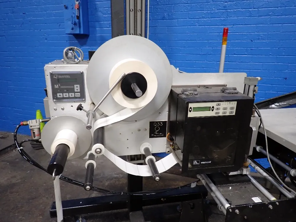 Advanced Poly Quadrel Labeling Systems Advanced Poly Quadrel Labeling Systems T1000  Q33 Bagger W Labeler