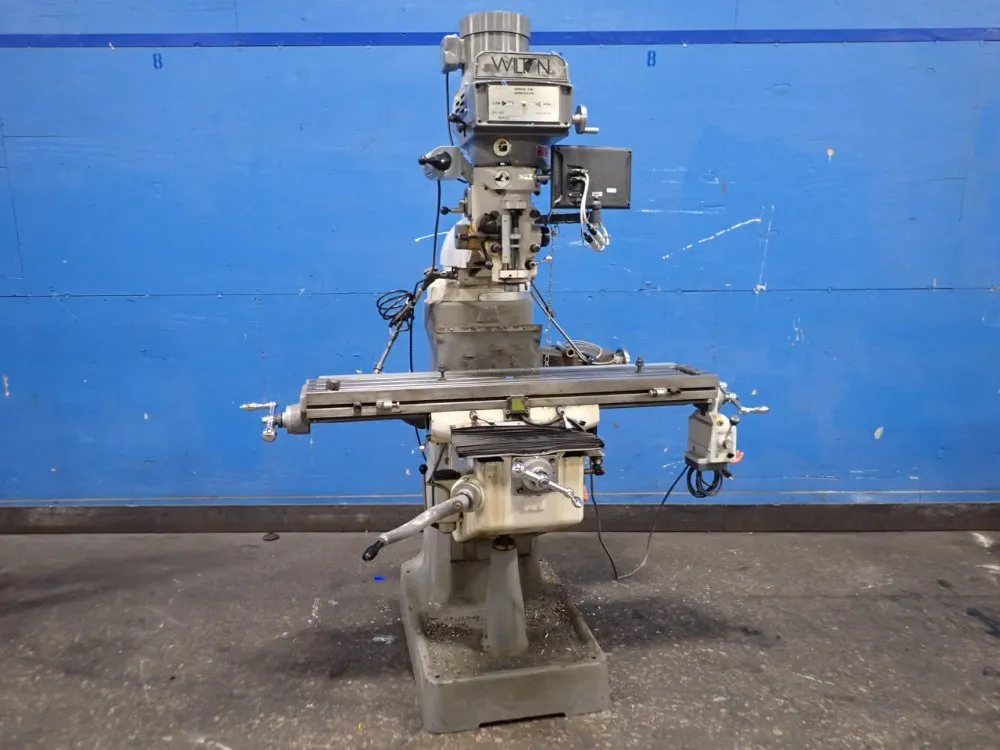 Wilton 9" X 49" / 12 1/2" Vertical Mill W/indexer
