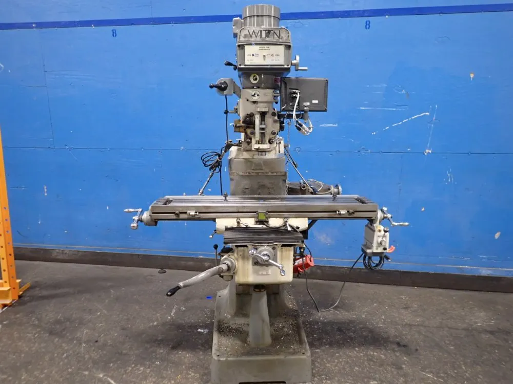 Wilton 9" X 49" / 12 1/2" Vertical Mill W/indexer