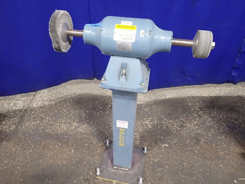 Baldor 3/4 Hp Pedestal Grinder/buffer - 333b