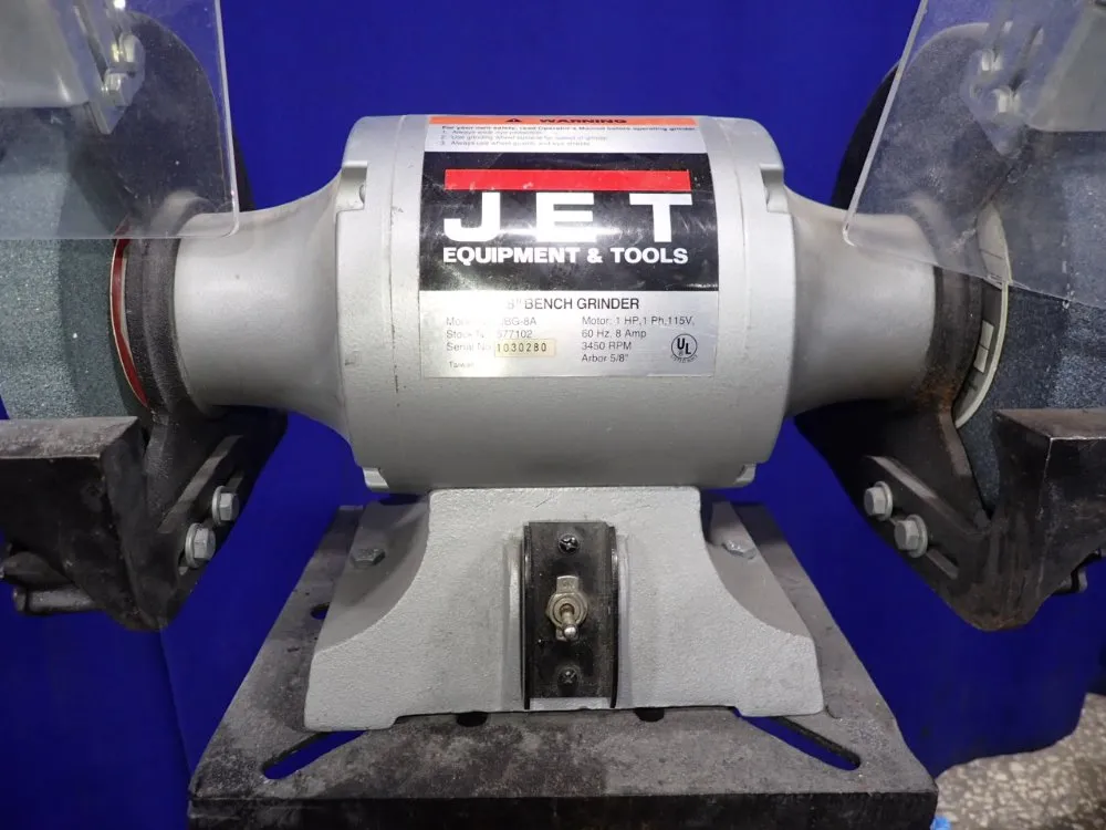Jet 1 Hp Pedestal Grinder - Jbg-8a