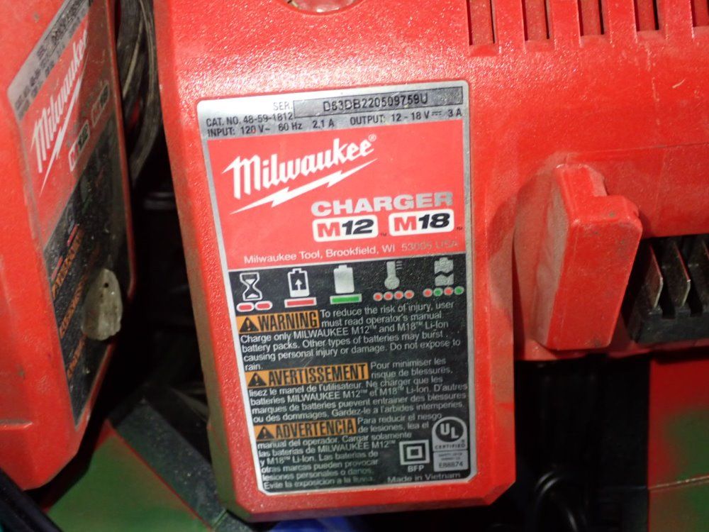 Milwaukee Battery Chargers