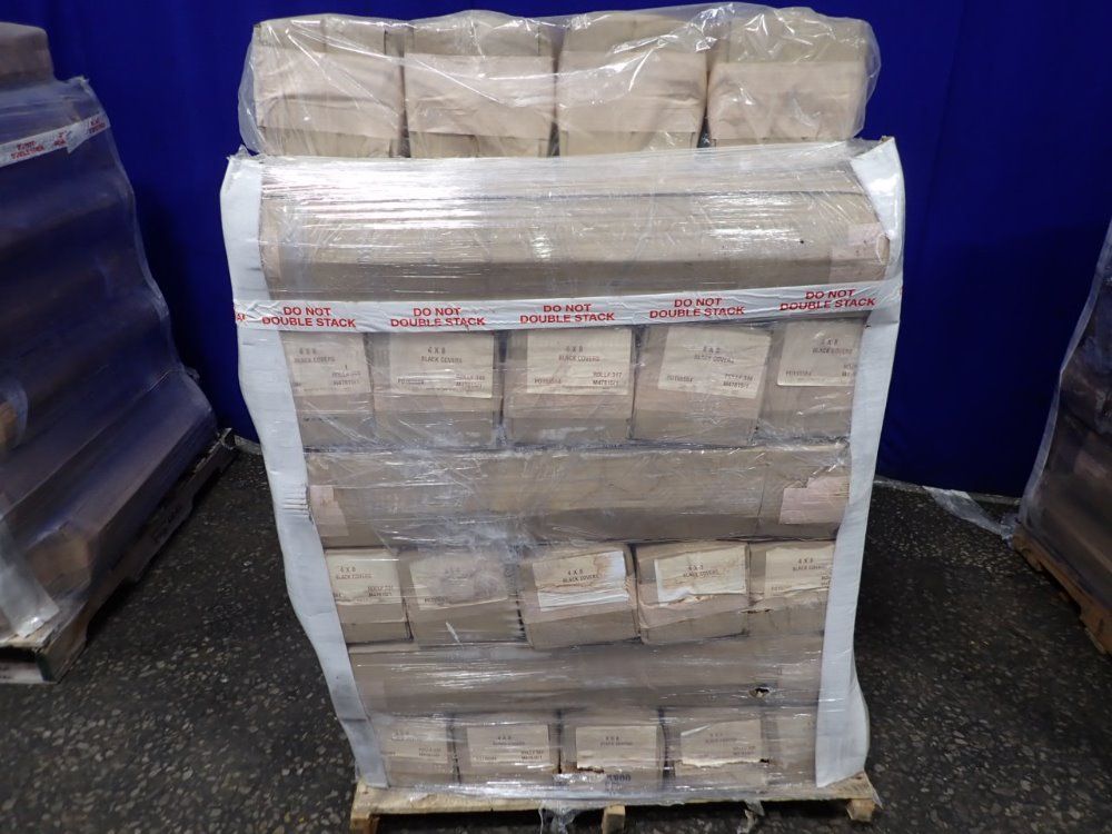 4' X 8' Plastic Black Covers