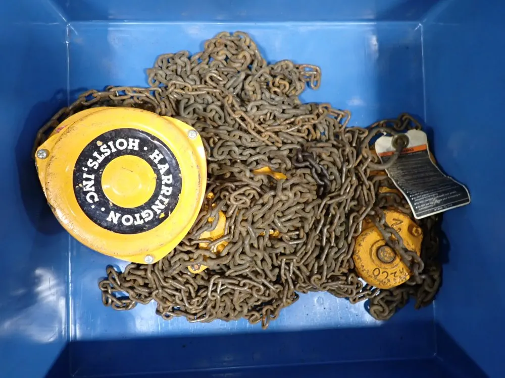 Harrington 2 Ton Chain Hoist - Cf020