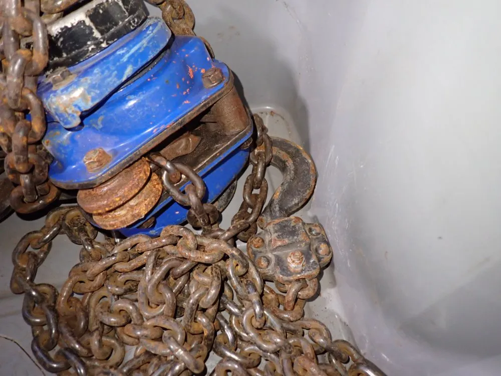 Tractel 0.75 Ton Chain Hoist