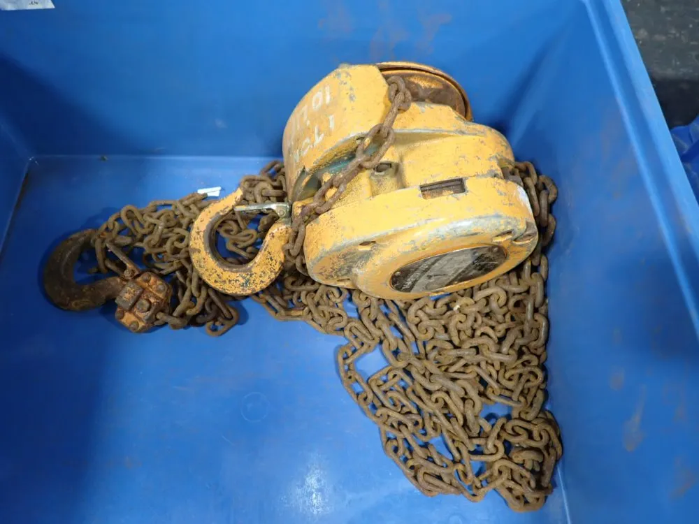 Harrington 1 Ton Chain Hoist