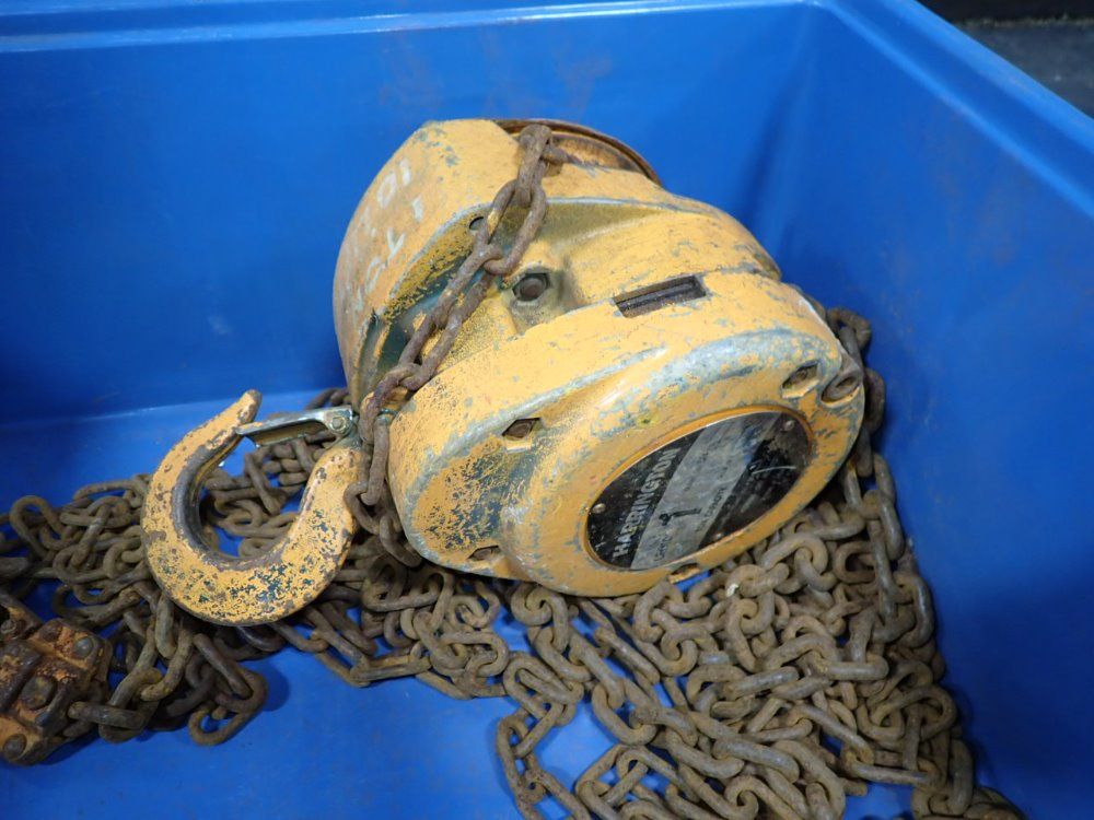 Harrington 1 Ton Chain Hoist