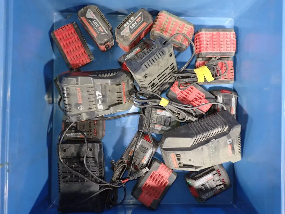 Bosch Batteries W/battery Chargers