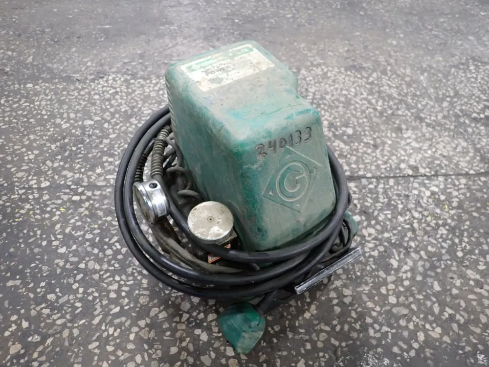 Greenlee Textron Hydraulic Power Pump - Greenlee 975