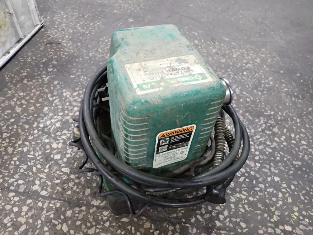 Greenlee Textron Hydraulic Power Pump - Greenlee 975