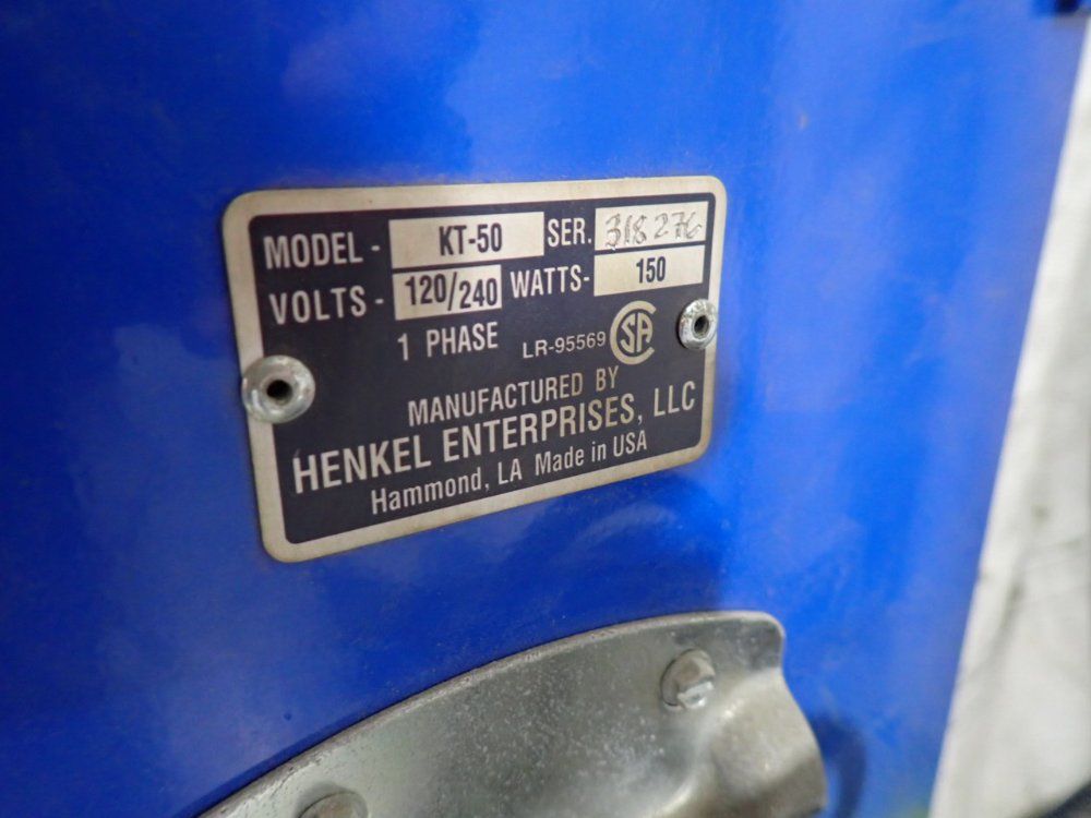 Henkel 6" X 6" X 18" Electrode Drying Oven - Kt-50