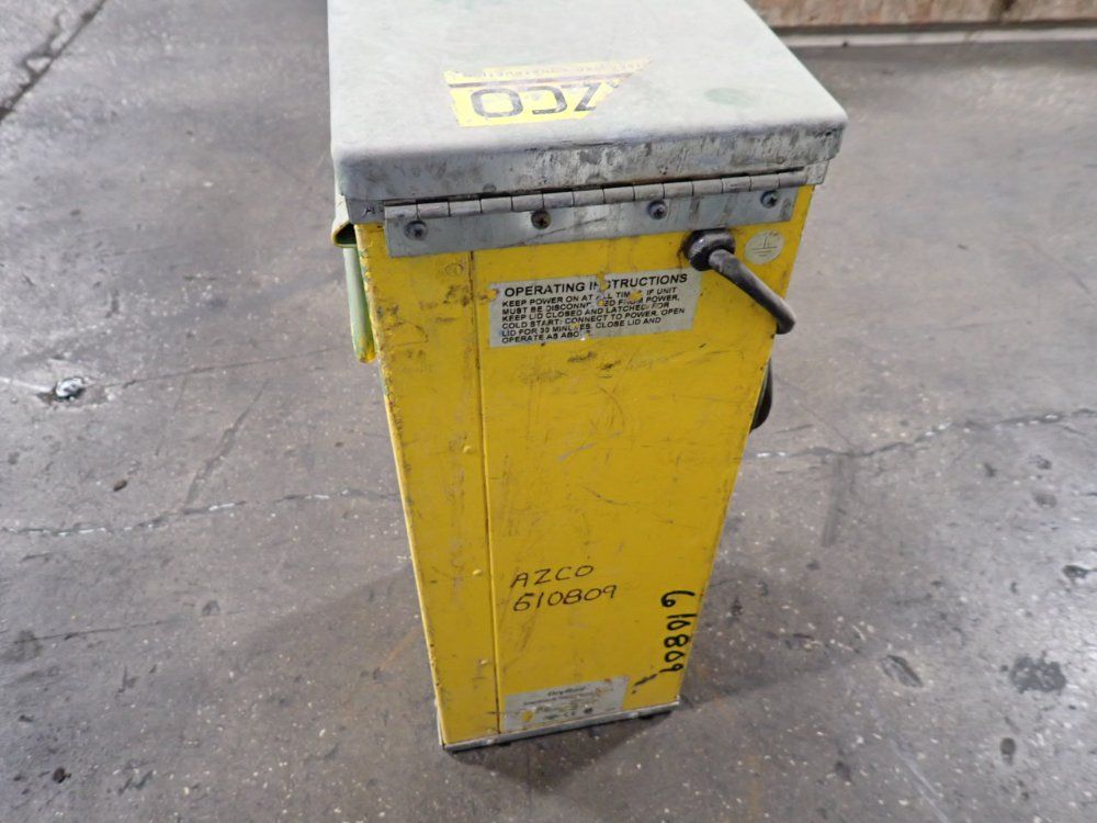 Azco 6" X 6" X 18" Electrode Drying Oven - 1