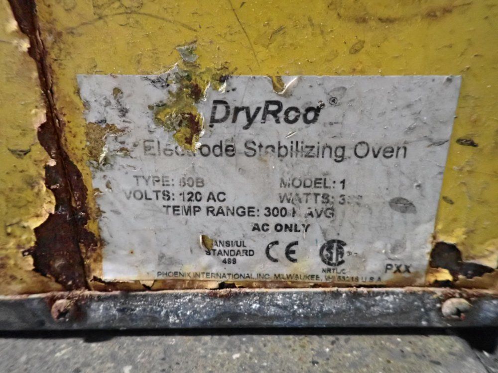 Azco 6" X 6" X 18" Electrode Drying Oven - 1