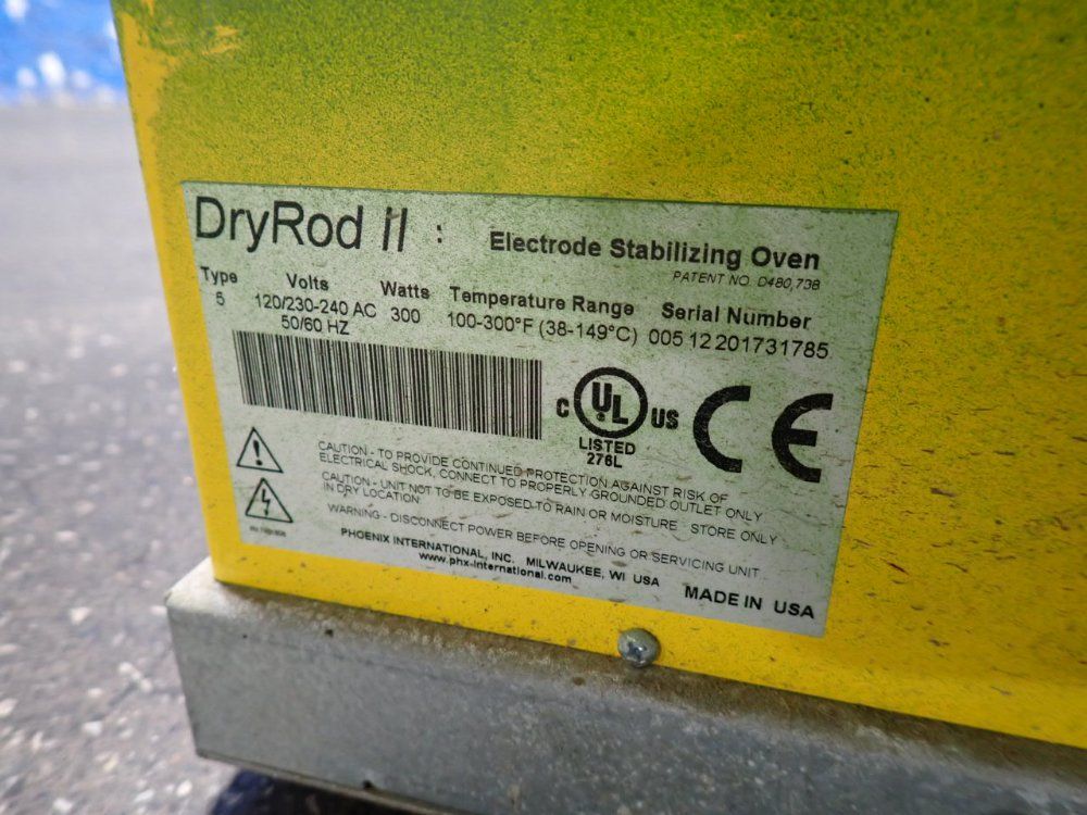 Phoenix International Inc. 8" X 8" X 20" Electrode Drying Oven - Dry Rod 11