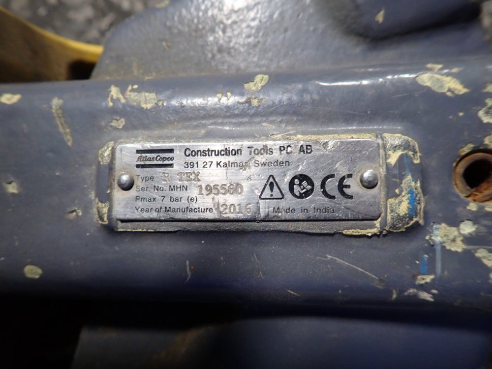 Atlas Copco Construction Tools Pneumatic Pavement Breaker - R Tex