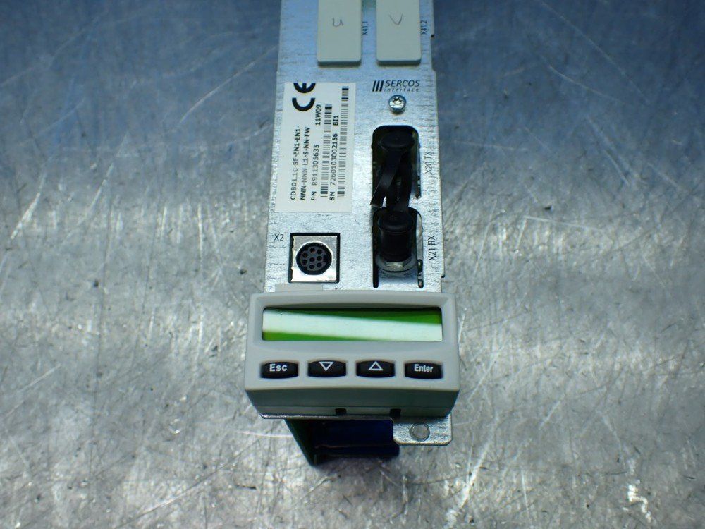 Rexroth Servo Drive Control Unit. Cdb01.1c-se-en1-en1-nnn-nnn-l1-nn-fw - R911305635