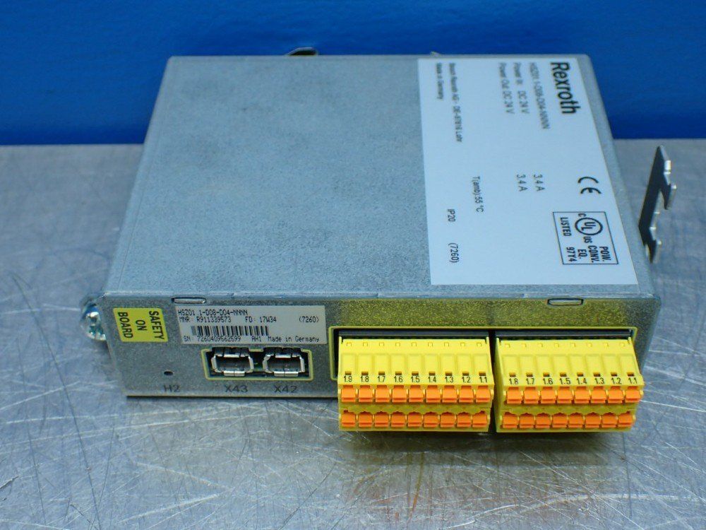Rexroth Power Supply Unit, Hsz01.1-d08-d04-nnnn - R911339573
