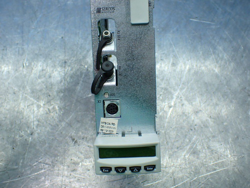 Rexroth Servo Drive Control Unit. Mpb-04vrs-d5-1-nnn-nn - R911312231