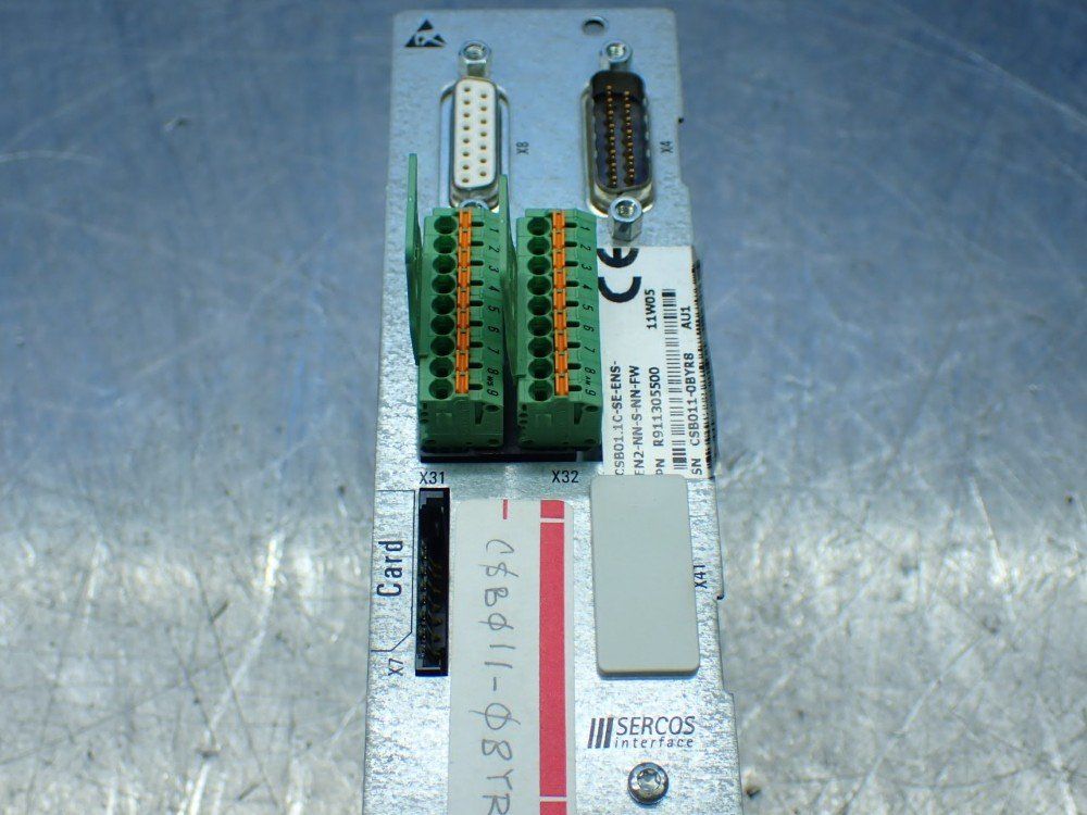 Rexroth Servo Drive Control Unit. Csb01.1c-se-ens-en2-nn-w-nn-fw - R911305500